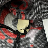 グッチ GUCCI ×Hattie Stewart GGハート総柄シャツ 782500 ブラック シルク メンズ 半袖シャツ