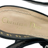 クリスチャン・ディオール Christian Dior JAdior スリングバックドットパンプス ベージュ メッシュ レディース パンプス