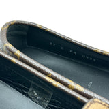 ルイ・ヴィトン LOUIS VUITTON グロリアライン モノグラムローファー FA0233 ブラウン レザー レディース ローファー