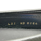 ルイ・ヴィトン LOUIS VUITTON LV金具レザーローファー ND0254 ブラック レザー レディース ローファー
