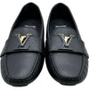 ルイ・ヴィトン LOUIS VUITTON LV金具レザーローファー ND0254 ブラック レザー レディース ローファー