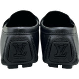 ルイ・ヴィトン LOUIS VUITTON LV金具レザーローファー ND0254 ブラック レザー レディース ローファー