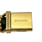 シャネル CHANEL プルミエール L H0001 ブラック ゴールドメッキ クオーツ レディース 腕時計
