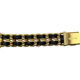 シャネル CHANEL プルミエール L H0001 ブラック ゴールドメッキ クオーツ レディース 腕時計