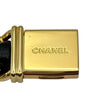 シャネル CHANEL プルミエール M H0001 ブラック ゴールドメッキ クオーツ レディース 腕時計