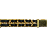 シャネル CHANEL プルミエール M H0001 ブラック ゴールドメッキ クオーツ レディース 腕時計