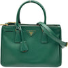 プラダ PRADA ガレリア ミディアム BN1801 グリーン サフィアーノ レディース ショルダーバッグ