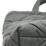 プラダ PRADA ミディアムパデット Re-Nylon トートバッグ 1BG436 ブラック ナイロン レディース ショルダーバッグ