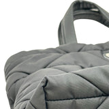 プラダ PRADA ミディアムパデット Re-Nylon トートバッグ 1BG436 ブラック ナイロン レディース ショルダーバッグ