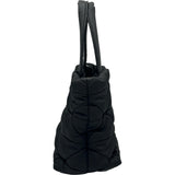 プラダ PRADA ミディアムパデット Re-Nylon トートバッグ 1BG436 ブラック ナイロン レディース ショルダーバッグ