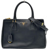 プラダ PRADA ガレリア2WAYハンドバッグ BN1801 ブラック サフィアーノレザー レディース ショルダーバッグ