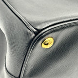 プラダ PRADA ガレリア2WAYハンドバッグ BN1801 ブラック サフィアーノレザー レディース ショルダーバッグ