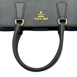 プラダ PRADA 2WAYハンド 1BA118 ブラック レザー レディース ショルダーバッグ