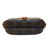 ルイ・ヴィトン LOUIS VUITTON ソミュールBB M46740 ブラウン PVC レディース ショルダーバッグ