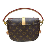 ルイ・ヴィトン LOUIS VUITTON ソミュールBB M46740 ブラウン PVC レディース ショルダーバッグ