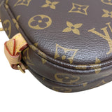ルイ・ヴィトン LOUIS VUITTON ソミュールBB M46740 ブラウン PVC レディース ショルダーバッグ