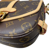 ルイ・ヴィトン LOUIS VUITTON ソミュールBB M46740 ブラウン PVC レディース ショルダーバッグ