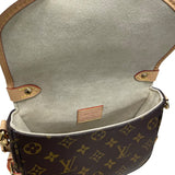 ルイ・ヴィトン LOUIS VUITTON ソミュールBB M46740 ブラウン PVC レディース ショルダーバッグ