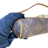 ルイ・ヴィトン LOUIS VUITTON ポシェット・ビバリー M40122 ブラウン モノグラム レディース ハンドバッグ