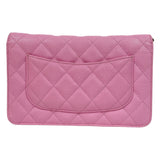 シャネル CHANEL マトラッセチェーンウォレット AP0250 ピンク/ゴールド金具 キャビアスキン レディース ショルダーバッグ