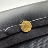 エルメス HERMES エールバッグジップ 20 K刻 ブラック ゴールド金具 トワル/ハンター レディース ショルダーバッグ