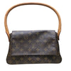 ルイ・ヴィトン LOUIS VUITTON ミニ・ルーピング M51147 ブラウン PVC レディース ハンドバッグ