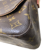 ルイ・ヴィトン LOUIS VUITTON ミニ・ルーピング M51147 ブラウン PVC レディース ハンドバッグ
