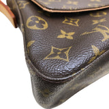 ルイ・ヴィトン LOUIS VUITTON ミニ・ルーピング M51147 ブラウン PVC レディース ハンドバッグ