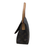 ルイ・ヴィトン LOUIS VUITTON ミニ・ルーピング M51147 ブラウン PVC レディース ハンドバッグ