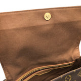 ルイ・ヴィトン LOUIS VUITTON ミニ・ルーピング M51147 ブラウン PVC レディース ハンドバッグ