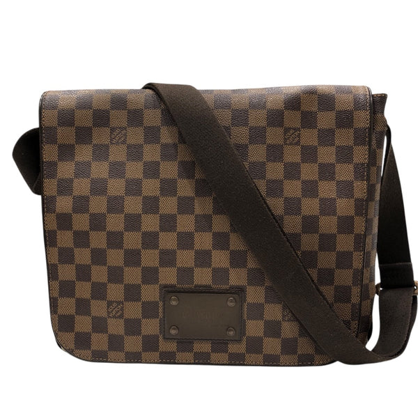 ルイ・ヴィトン ダミエ　ブルックリンMM ショルダーバッグ　ユニセックス ルイ・ヴィトン LOUIS VUITTON ブルックリンMM N51211 ブラウン ダミエ