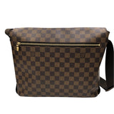 ルイ・ヴィトン LOUIS VUITTON ブルックリンMM N51211 ブラウン ダミエ メンズ ショルダーバッグ