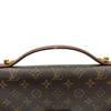 ルイ・ヴィトン LOUIS VUITTON モンソー M51187 ブラウン モノグラム/レザー レディース ショルダーバッグ