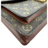 ルイ・ヴィトン LOUIS VUITTON モンソー M51187 ブラウン モノグラム/レザー レディース ショルダーバッグ