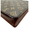 ルイ・ヴィトン LOUIS VUITTON モンソー M51187 ブラウン モノグラム/レザー レディース ショルダーバッグ
