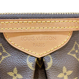 ルイ・ヴィトン LOUIS VUITTON パレルモPM M40145 ブラウン モノグラムキャンバス レディース ハンドバッグ