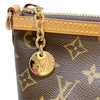 ルイ・ヴィトン LOUIS VUITTON パレルモPM M40145 ブラウン モノグラムキャンバス レディース ハンドバッグ