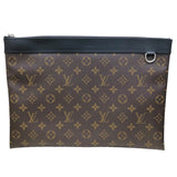 ルイ・ヴィトン LOUIS VUITTON ポシェット・ディスカバリー M69411 ブラウン PVC ユニセックス クラッチバッグ