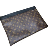 ルイ・ヴィトン LOUIS VUITTON ポシェット・ディスカバリー M69411 ブラウン PVC ユニセックス クラッチバッグ