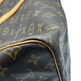 ルイ・ヴィトン LOUIS VUITTON キーポル・バンドリエール 55 M41414 ブラウン モノグラムキャンバス メンズ ボストンバッグ
