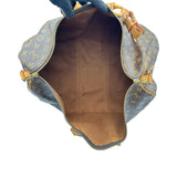 ルイ・ヴィトン LOUIS VUITTON キーポル・バンドリエール 55 M41414 ブラウン モノグラムキャンバス メンズ ボストンバッグ