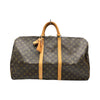 ルイ・ヴィトン LOUIS VUITTON キーポル・バンドリエール 55 M41414 ブラウン モノグラムキャンバス メンズ ボストンバッグ