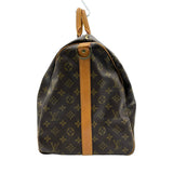 ルイ・ヴィトン LOUIS VUITTON キーポル・バンドリエール 55 M41414 ブラウン モノグラムキャンバス メンズ ボストンバッグ