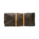 ルイ・ヴィトン LOUIS VUITTON キーポル・バンドリエール 55 M41414 ブラウン モノグラムキャンバス メンズ ボストンバッグ