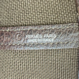エルメス HERMES ガーデンパーティPM ブラウン/ベージュ トワルソーアッシュ/ブッフル レディース トートバッグ