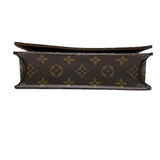 ルイ・ヴィトン LOUIS VUITTON ウォレット オン チェーン･リリー M82509 ブラウン PVC レディース ショルダーバッグ