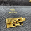 エルメス HERMES ケリートゥーゴー Y刻 ブラック ゴールド金具 ヴォーエプソン エプソン レディース ショルダーバッグ