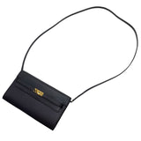 エルメス HERMES ケリートゥーゴー Y刻 ブラック ゴールド金具 ヴォーエプソン エプソン レディース ショルダーバッグ