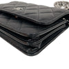 シャネル CHANEL マトラッセミニチェーンウォレット AP1649 ブラック/シルバー金具 キャビアスキン レディース ショルダーバッグ
