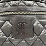 シャネル CHANEL コココクーン トートPM A48610 13番 ブラック ナイロン レディース ハンドバッグ